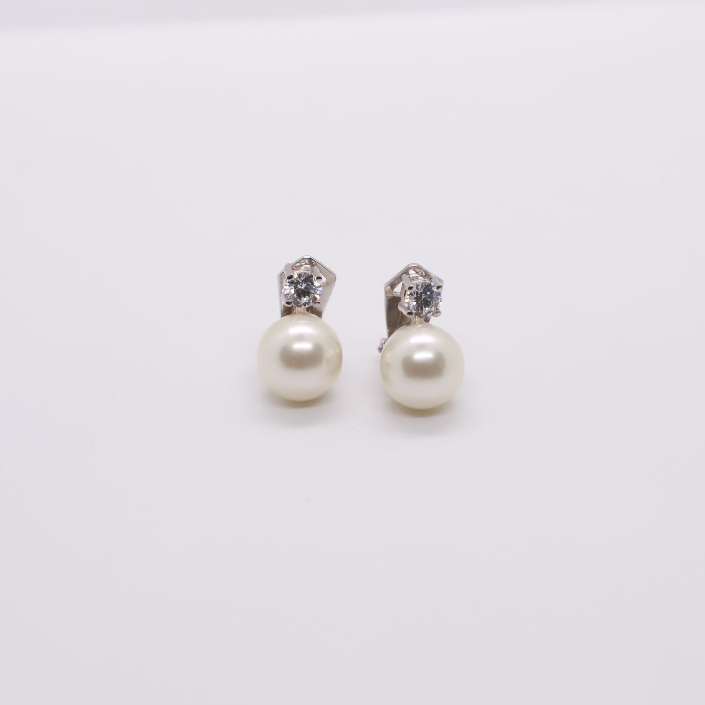 Orecchini perle clips